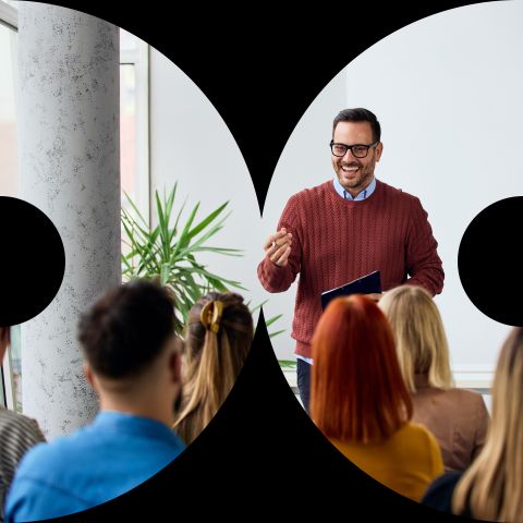 professional presenting